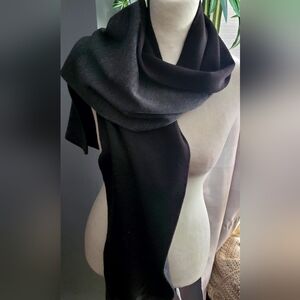 Michael Kors Black And Gray Scarf
